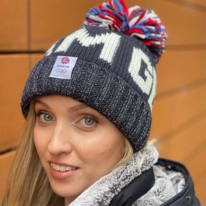 Team GB Bobble Hat Team GB Super Bobble Hat - Dark Navy