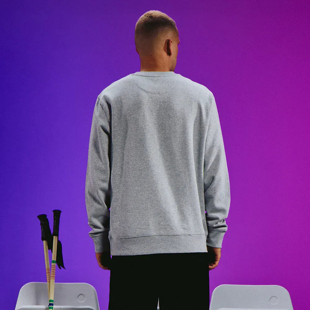 Team GB Sweatshirt Team GB Winter Olympics Milano Cortina 2026 Crew Sweat Shirt - Grey