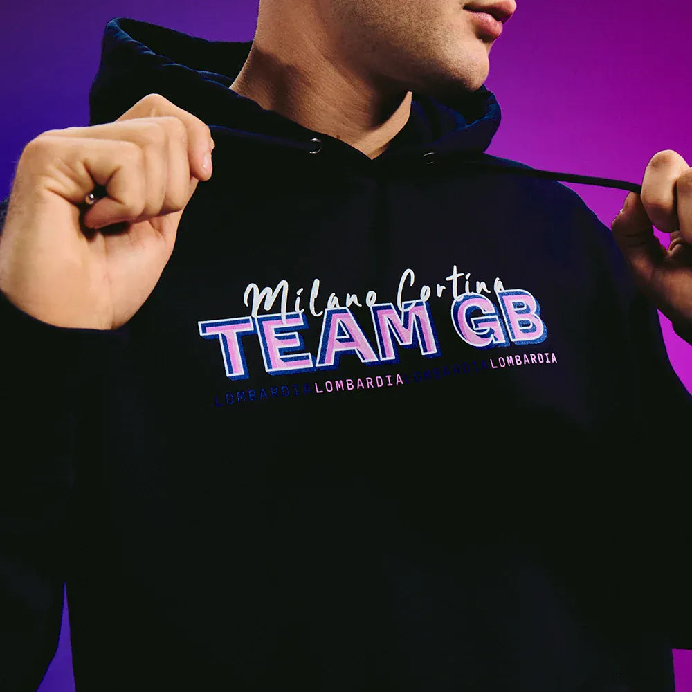 Team GB Hoodie Team GB Winter Olympics Milano Cortina 2026 Hoodie - Navy