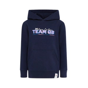Team GB Hoodie Team GB  Winter Olympics Milano Cortina 2026 Kids Hoodie - Navy