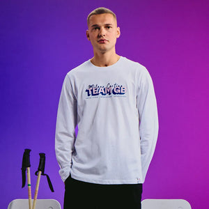 Team GB Store T-Shirt Team GB Winter Olympics Milano Cortina 2026 Long Sleeve T-Shirt - White