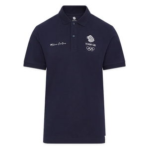 Team GB Polo Shirt Team GB Winter Olympics Milano Cortina 2026 Polo Shirt - Navy