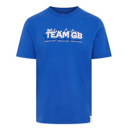 Team GB T-Shirt Team GB Winter Olympics Milano Cortina 2026 T-Shirt - Blue