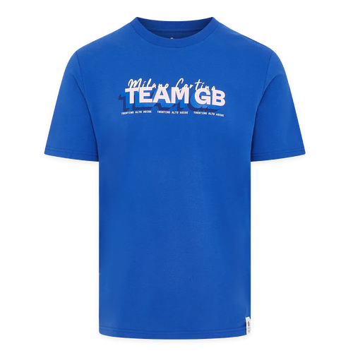 Team GB T-Shirt Team GB Winter Olympics Milano Cortina 2026 T-Shirt - Blue