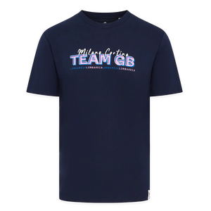 Team GB T-Shirt Team GB Winter Olympics Milano Cortina 2026 T-Shirt - Navy