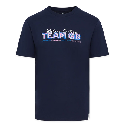 Team GB T-Shirt Team GB Winter Olympics Milano Cortina 2026 T-Shirt - Navy