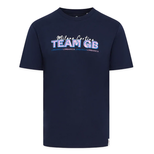 Team GB T-Shirt Team GB Winter Olympics Milano Cortina 2026 T-Shirt - Navy