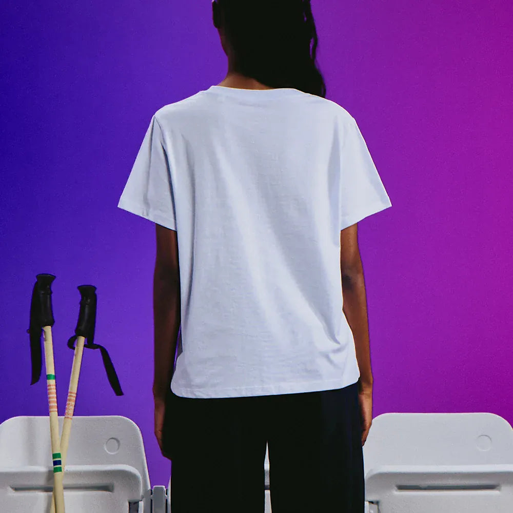 Team GB T-Shirt Team GB Winter Olympics Milano Cortina 2026 Womens T-Shirt - White