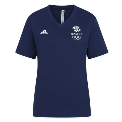 adidas T-Shirt Women's adidas Team GB T-Shirt  - Navy