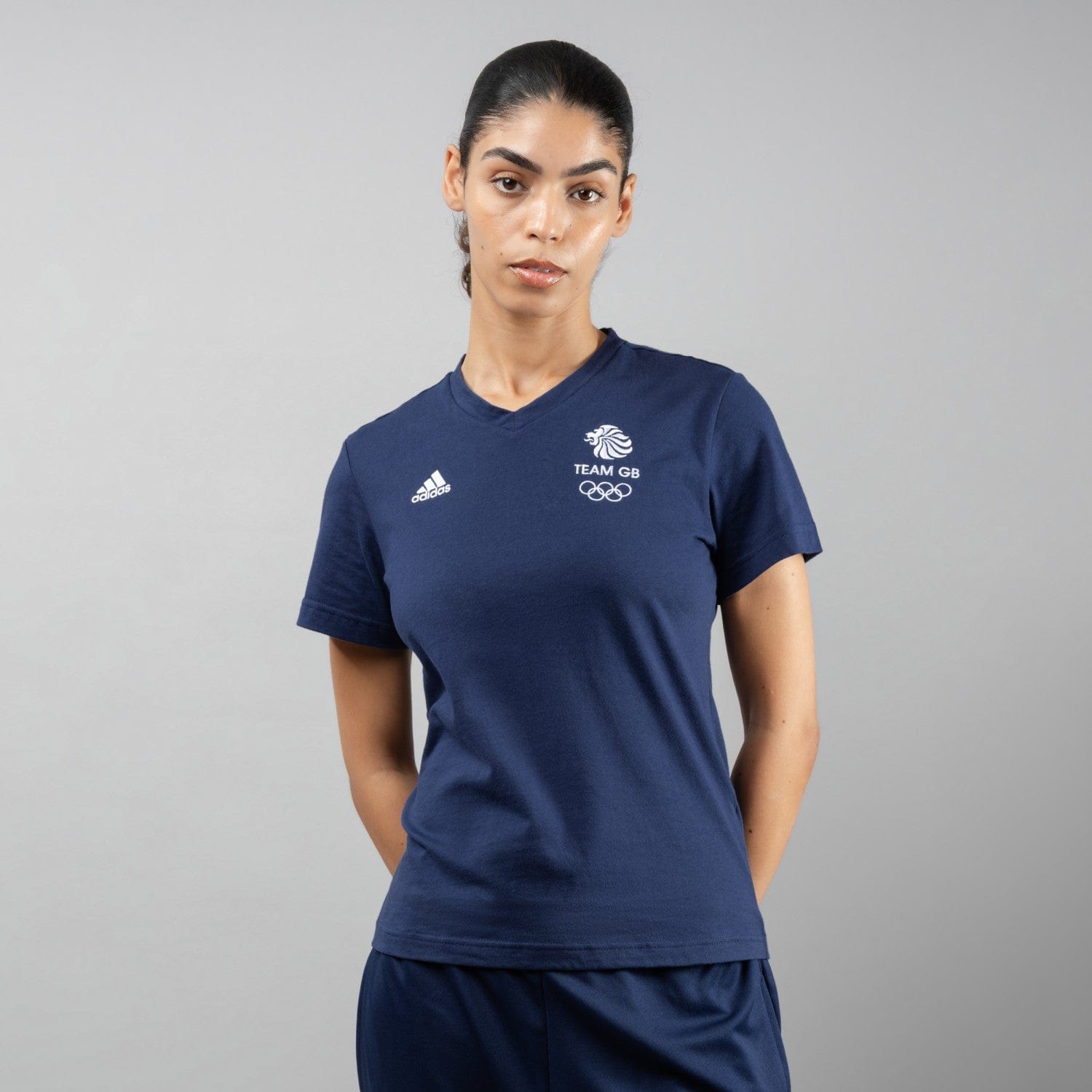 adidas T-Shirt Women's adidas Team GB T-Shirt  - Navy