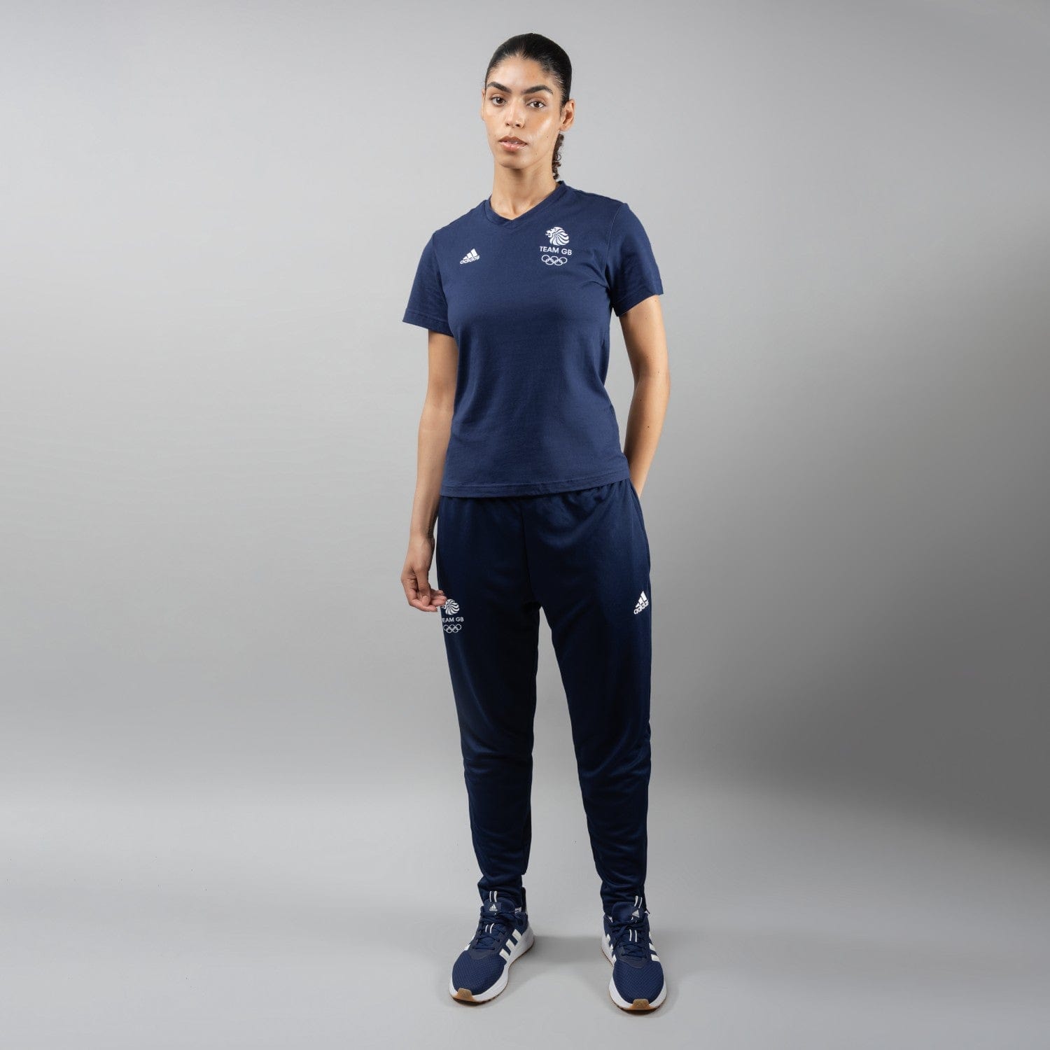 adidas T-Shirt Women's adidas Team GB T-Shirt  - Navy