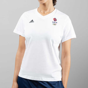 adidas T-Shirt Women's adidas Team GB T-Shirt  - White