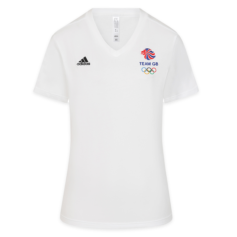adidas T-Shirt Women's adidas Team GB T-Shirt  - White