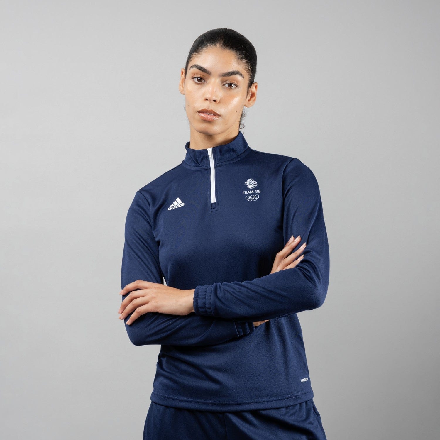 adidas Midlayer Women's adidas Team GB Training Top  - Navy