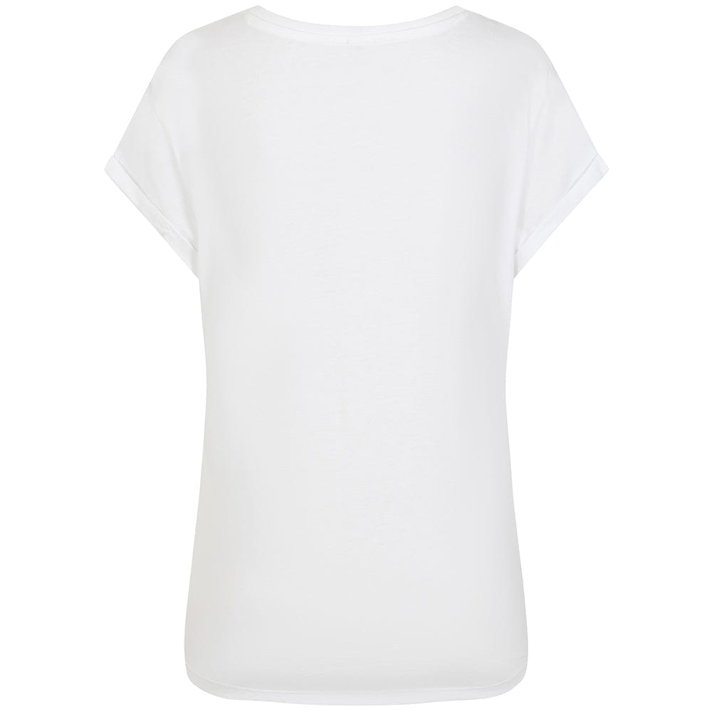 Team GB T-Shirt Women's Team GB Stacked Large Lion Graphic T-Shirt  - White