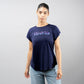 Team GB T-Shirt Women's Team GB Stacked Text T-Shirt - Navy  - Navy