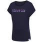 Team GB T-Shirt Women's Team GB Stacked Text T-Shirt - Navy  - Navy
