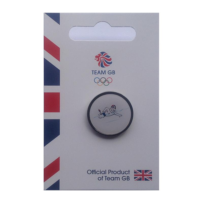 Team GB Pride Swimming Pin | Team GB Official Store