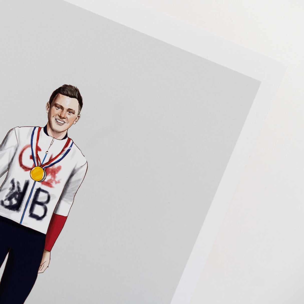 Best of British Team GB Adam Peaty Art Print