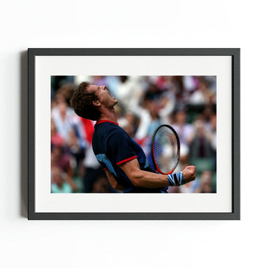 London 2012 Andy Murray Celebrates