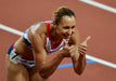 London 2012 Jessica Ennis Heptathlon 200m