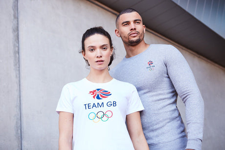 Team GB Olympic Colour Logo T-Shirt Women's White - Lifestyle