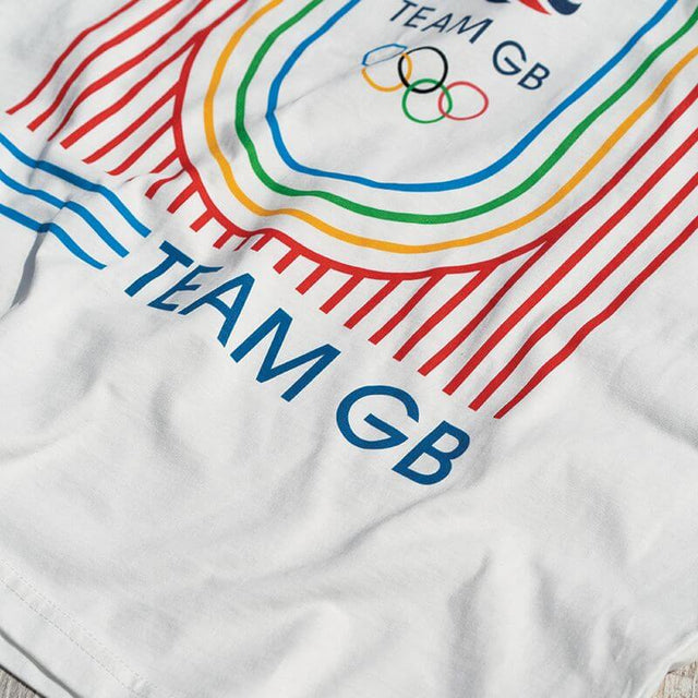 Team GB Sprint Start Men's Vintage T-Shirt - White