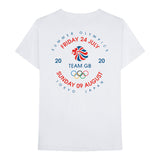 Team GB Tokyo Summer Games T-Shirt - White - Back