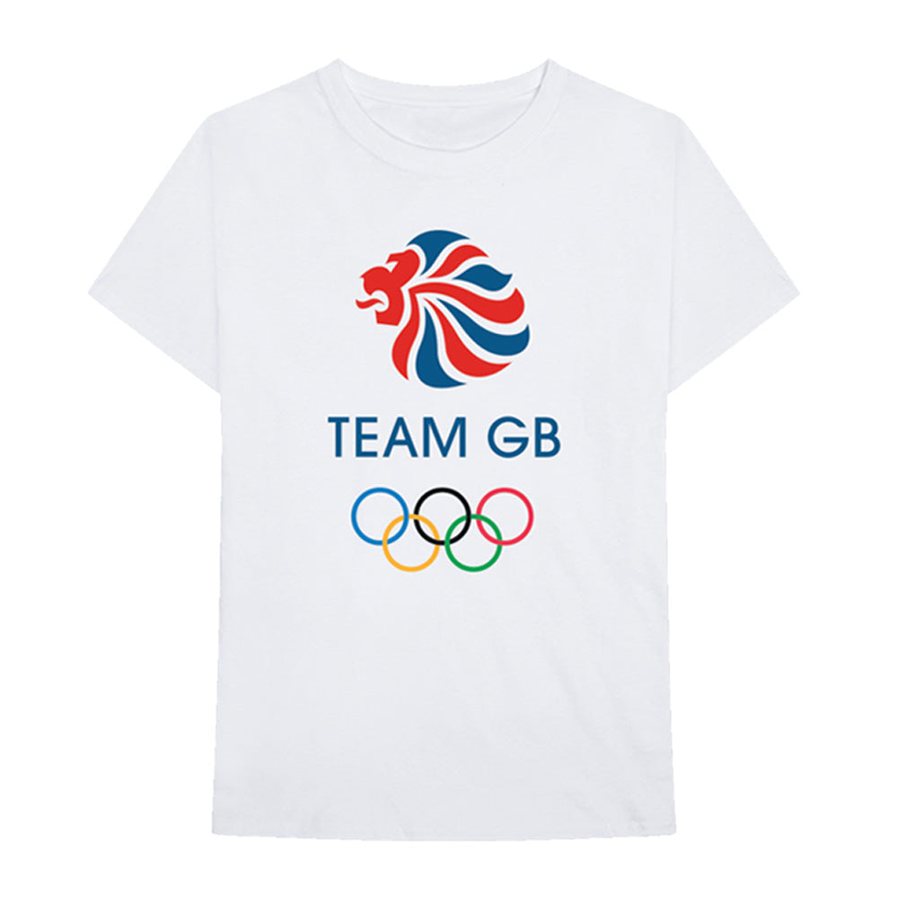 Team GB Tokyo Summer Games T-Shirt - White - Front