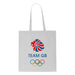 Team GB Olympic Rings Logo Tote Bag - Grey