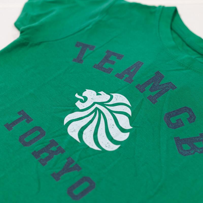 Team GB Yoyogi T-Shirt Kid's - Green