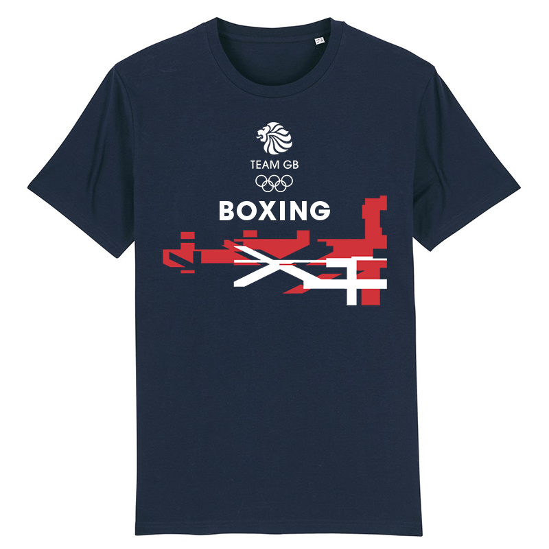 Team GB Boxing Flag T-Shirt | Team GB Official Store