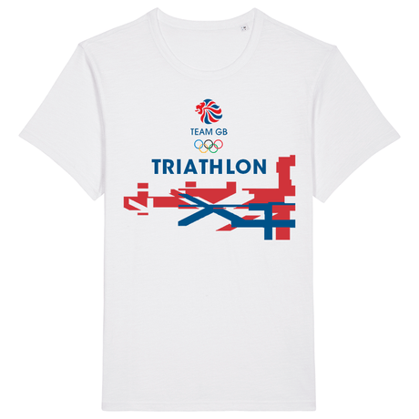 Team GB Triathlon Flag T-Shirt | Team GB Official Store