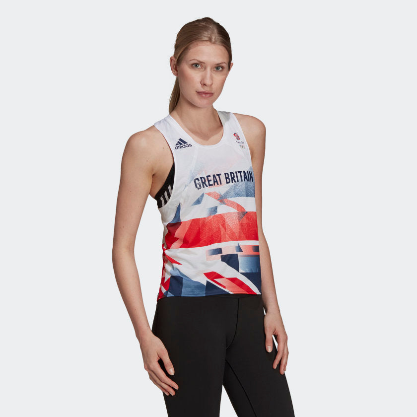 adidas Team GB Running Vest Womens
