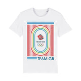 Team GB Sprint Start Men's Vintage T-Shirt - White