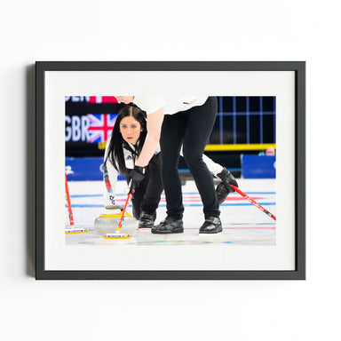 "Team Muirhead" Women's Curling Art Print