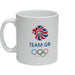 Team GB Pride Mascot Gymnastics Mug - Back