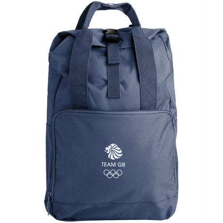 Team GB Roll-Top Backpack - Navy