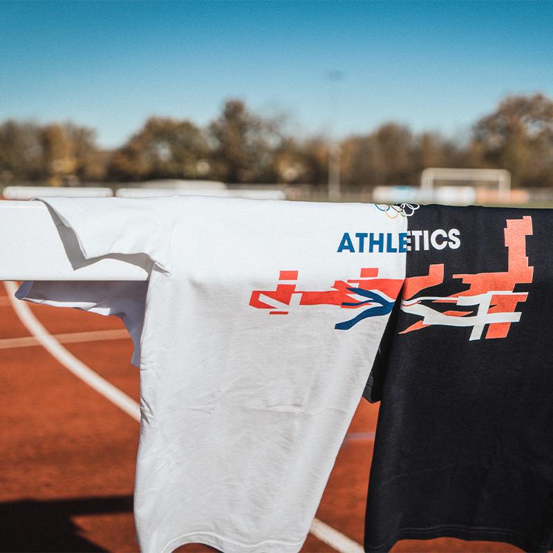 Team GB Athletics Flag T-Shirt | Team GB Official Store