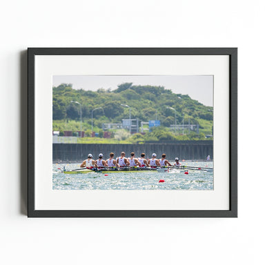 "Men's Eight Rowing" Art Print